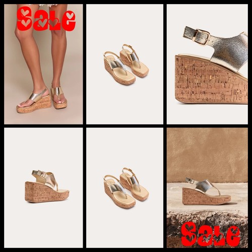 Offerta sandali plateau zeppa - plateau,