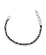 Bracciale STEEL ZIRCONI NERI 4US Cesare Paciotti Uomo