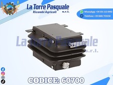 60700 MOLLEGGIO OMOLOGATO COMPATTO PER SEDILI TRATTORI COMPLETO DI SOFFIETTO