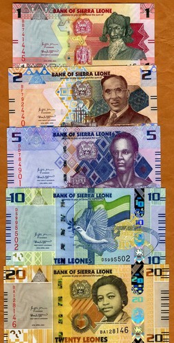 Set sierra leone 5 10 - leone,, 1;