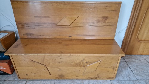 Cassapanca contenitore legno