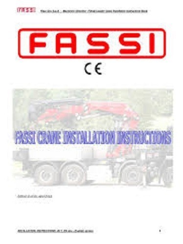 Raccolta manuali per gru - raccolta,