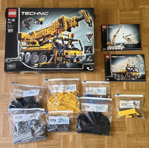 Lego technic 8421 carro gru - lego,