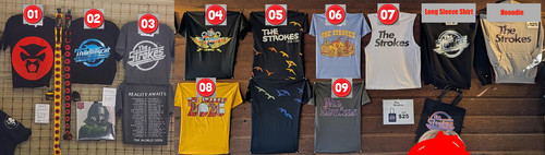 Shirt unisex the strokes - t-shirt,