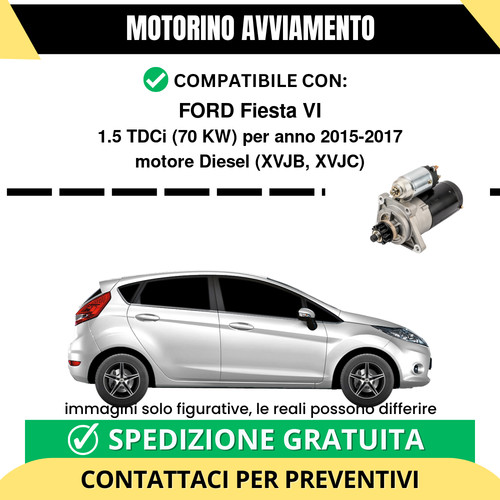 Motorino avviamento ford - avviamento,