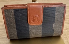 Fendi Kisslock Leather Bifold