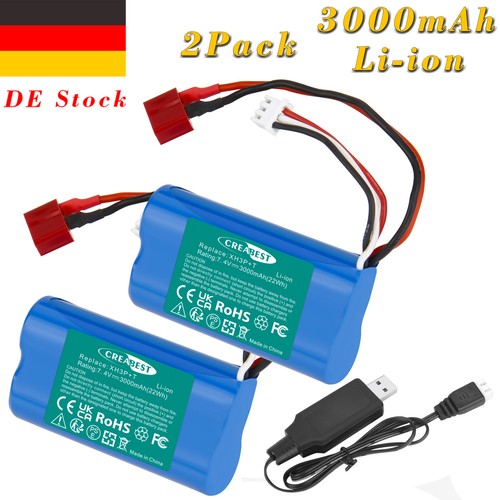 Batteria v 3000 mah - 2x,