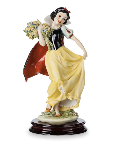 Figurina biancaneve parchi - biancaneve,