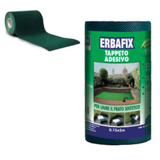 NASTRO ADESIVO ERBA SINTETICA DA GIARDINO cm15x5 MT PRATO ARTIFICIALE SINTETICO