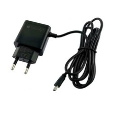 Techly Caricabatterie Alimentatore Micro USB 5V 1A per Smartphone Tablet Nero