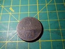 antica moneta regno lombardo veneto 5 centesimi 182?