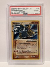 Pokemon Groudon Gold Star Ex