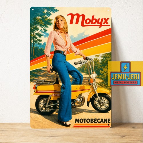 Insegna mobyx motobecane - insegna,