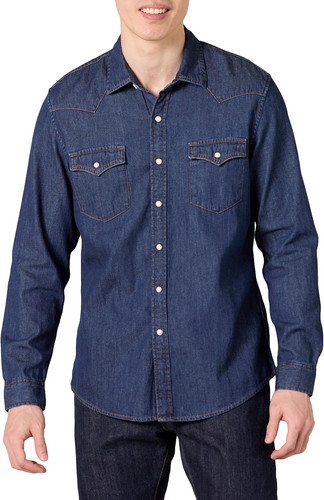 Uomo camicia jeans - camicia, a