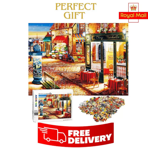 Puzzle quiet street 1000 pezzi - street,