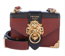 Borsa a tracolla Prada Lions