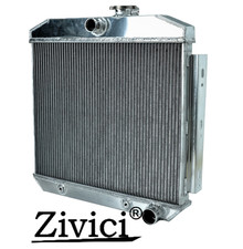 Radiatore in alluminio per motore Chevy BEL AIR V8 con radiatore 1955 1956 1957