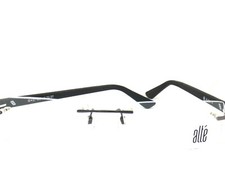 Montatura per occhiali da vista uomo a giorno leggera resistente nuova nero