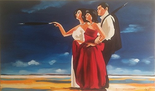 Jack vettriano 90x60cm - jack,