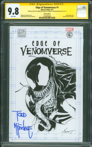 Bozzetto film venom cgc 8 - bozzetto, 9.8