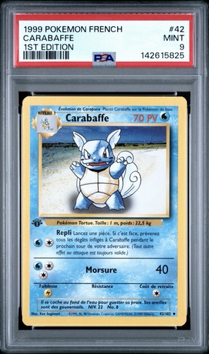 1999 pokemon french - french, 1st