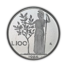 ITALIA. 1986, 100 Lire -