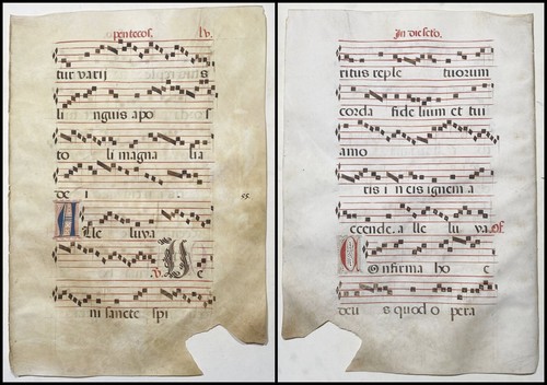 Antifonario pergamena - antifonario,