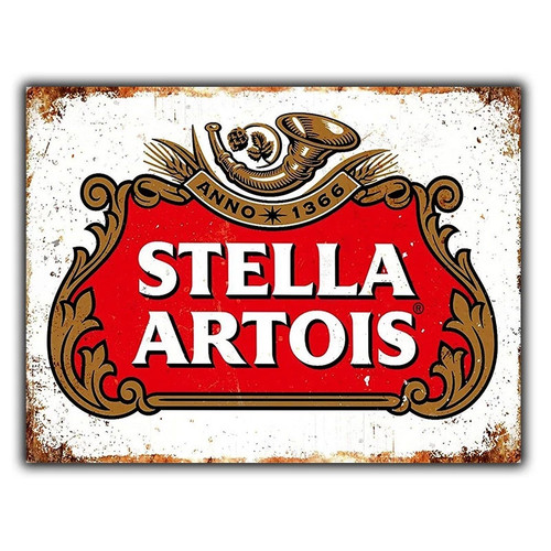 Stella artois birra insegna - stella,