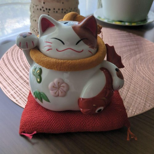 Statuina ceramica maneki - ceramica,
