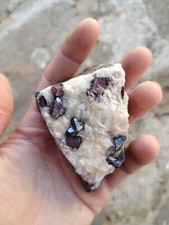 Minerale Cinabro Cristalli