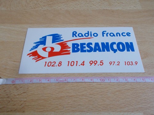Adesivo radio francia - adesivo,