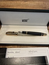Montblanc boheme Doue stilografica  placcata oro 18k
