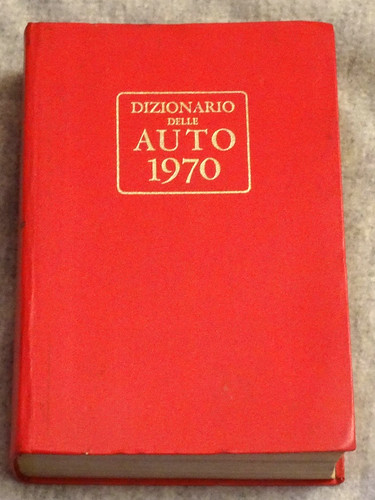 Dizionario delle auto 1970 - auto,