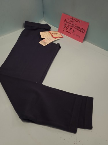 Stock leggings blu - leggings, cotone