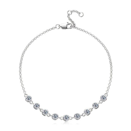 Bracciale lunetta 1ct - 1ct, catena