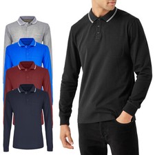 Polo Uomo Manica Lunga Maglia