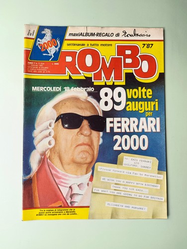 Rombo 1987 enzo - rombo, 7-1987