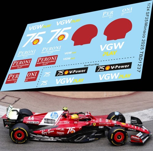 Decals per ferrari sf 25 - ferrari, sf-25