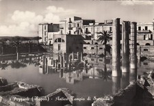 FG00117 - POZZUOLI NAPOLI - ANTICO TEMPIO SERAPIDE VIAGGIATA 1956