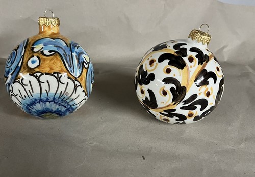 Palline natale ceramica - palline,