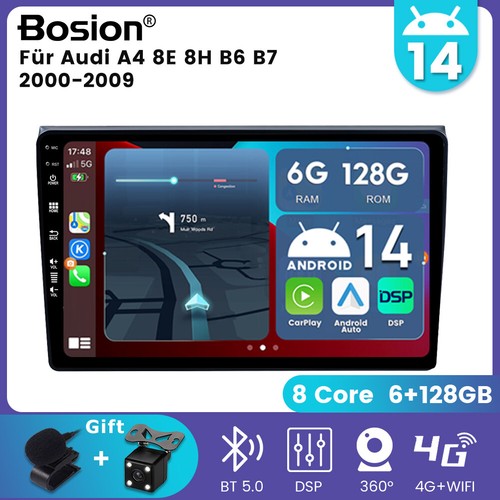 Autoradio 128gb android 14 - autoradio, 6+128gb