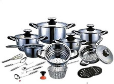 BATTERIA DI PENTOLE 25 PEZZI