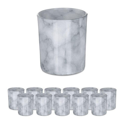 Portacandele vetro set - , 12