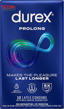 Durex Prolong Condoms with