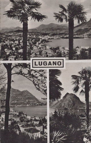 Cartolina lugano ticino - ,