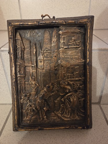 Antico quadro cera - antico,