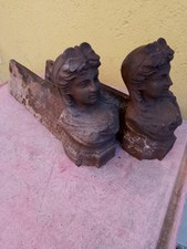 Antichi Alari Per Camino In Ferro