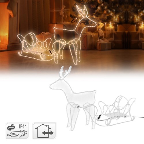 Renna con slitta 504 - , led