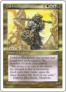 Magic mtg dakkon blackblade - -,