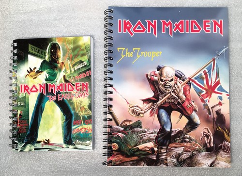 Iron maiden quaderni tappi - iron,